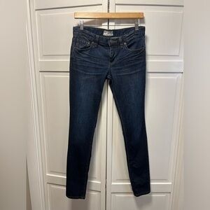 Free People Jeans Style 61855-16515125 Size 25 Color Dark Wash (Blue)